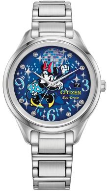  Citizen FE6106-52W Eco-Drive Disney Dancing Minnie horloge