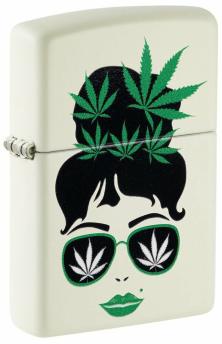  Zippo Cannabis Sunglasses Glows in the Dark 49837 aansteker