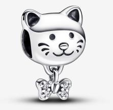  Pandora Pet Cat & Bow 792255C01 kraal