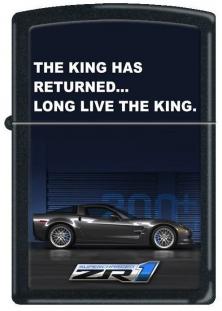 Aansteker Zippo Corvette Long Live The King ZR1 1276