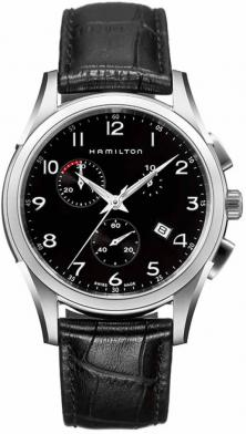  Hamilton H38612733 Jazzmaster Thinline Quartz Chronograph horloge