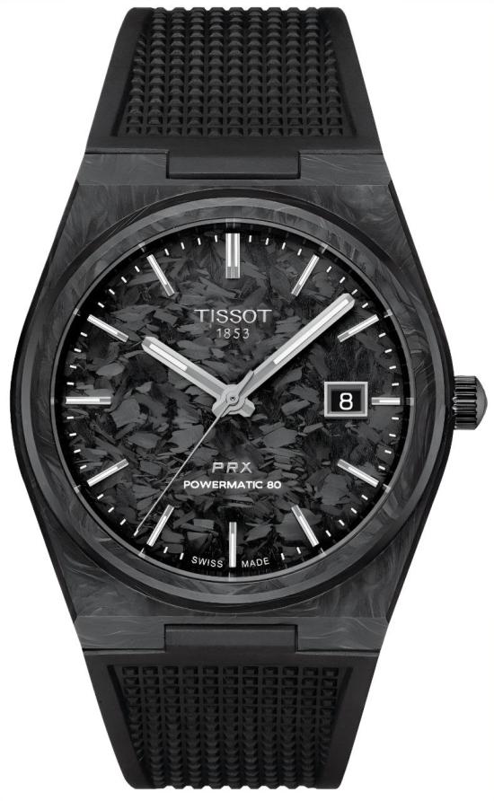  Tissot PRX Automatic Carbon T137.907.97.201.00 horloge