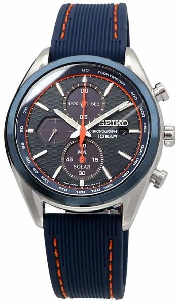  Seiko SSC775P1 Solar Chronograph Macchina Sportiva horloge