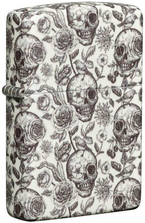  Zippo Skeleton Design Glow in The Dark 49458 aansteker