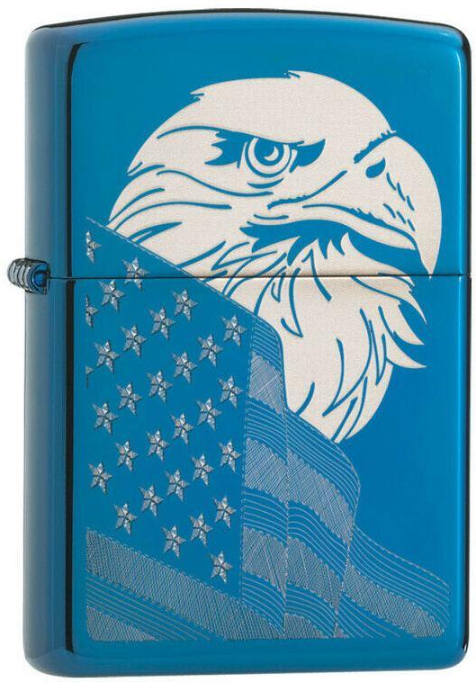  Zippo Eagle and Flag 29882 aansteker