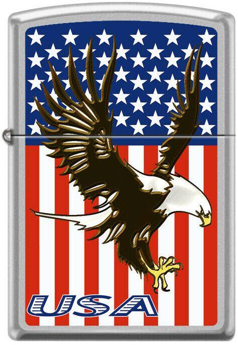  Zippo Eagle Flag USA 3545 aansteker