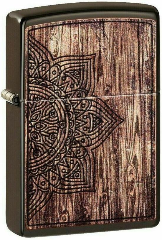  Zippo Wood Mandala 49184 aansteker