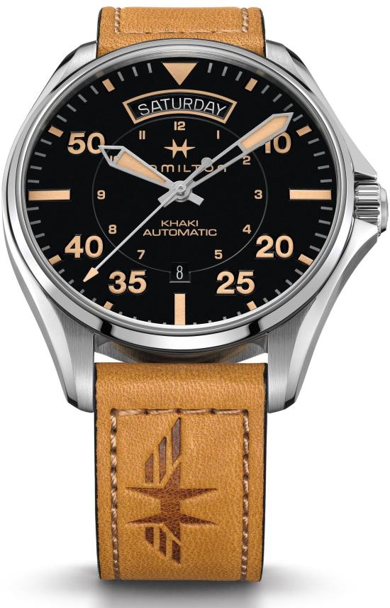  Hamilton Khaki Aviation Day Date Auto H64645531 horloge
