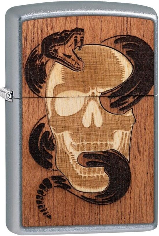  Zippo Woodchuck Skull Snake 49042 aansteker