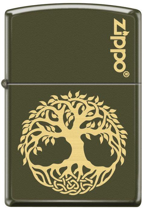  Zippo Tree of Life in Laser 1465 aansteker