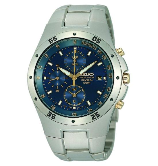 Horloge Seiko SND449P1 Titanium Chronograph