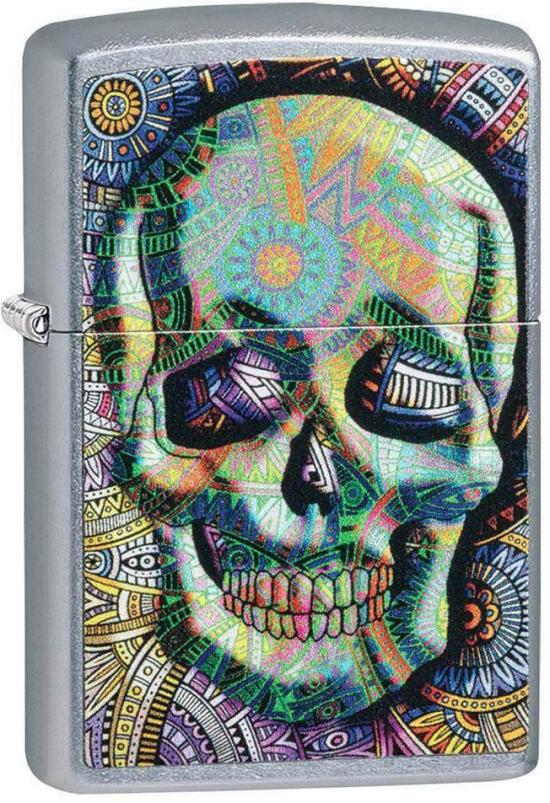 Zippo Geometric Skull 49140 aansteker
