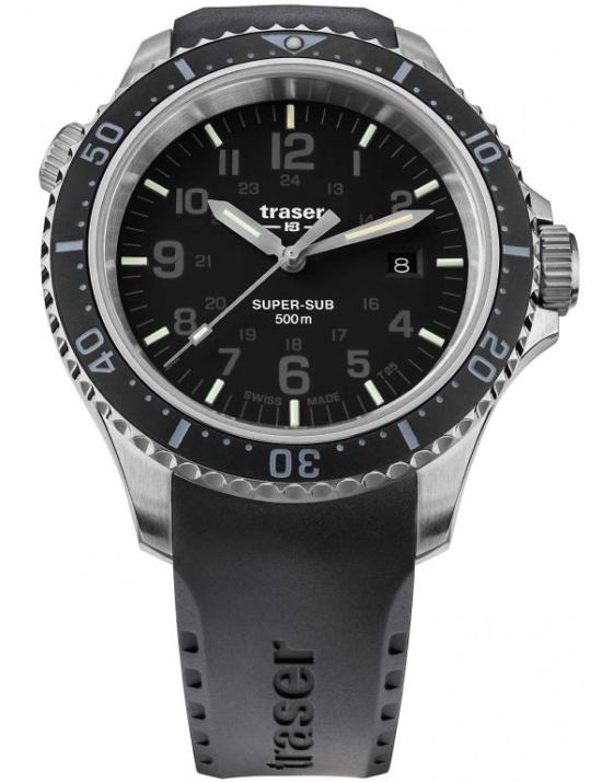 Traser P67 SuperSub Black 109377 horloge