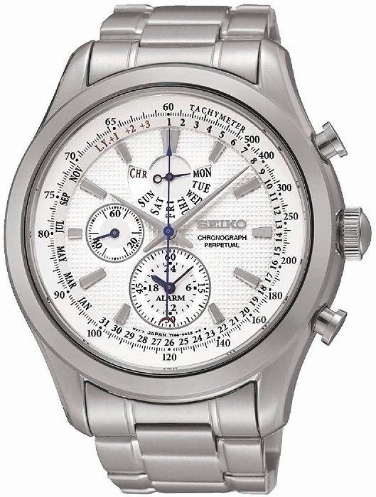 Horloge Seiko SPC123P1 Chronograph Perpetual Calendar