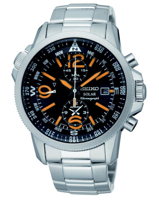Horloge Seiko SSC077P1 Solar Chronograph