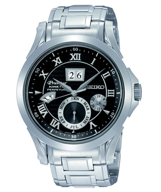 Horloge Seiko SNP059P1 Premier Kinetic Perpetual