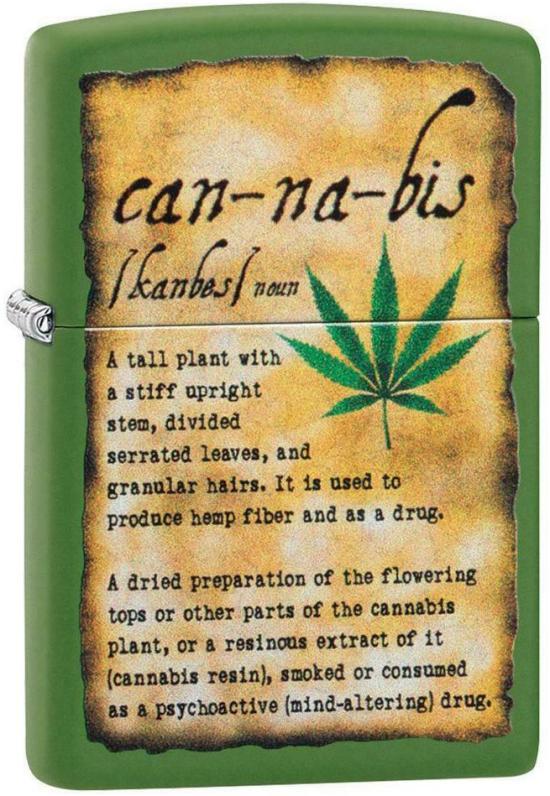  Zippo Cannabis 49119 aansteker
