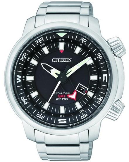 Horloge Citizen BJ7080-53E Eco-Drive GMT Diver