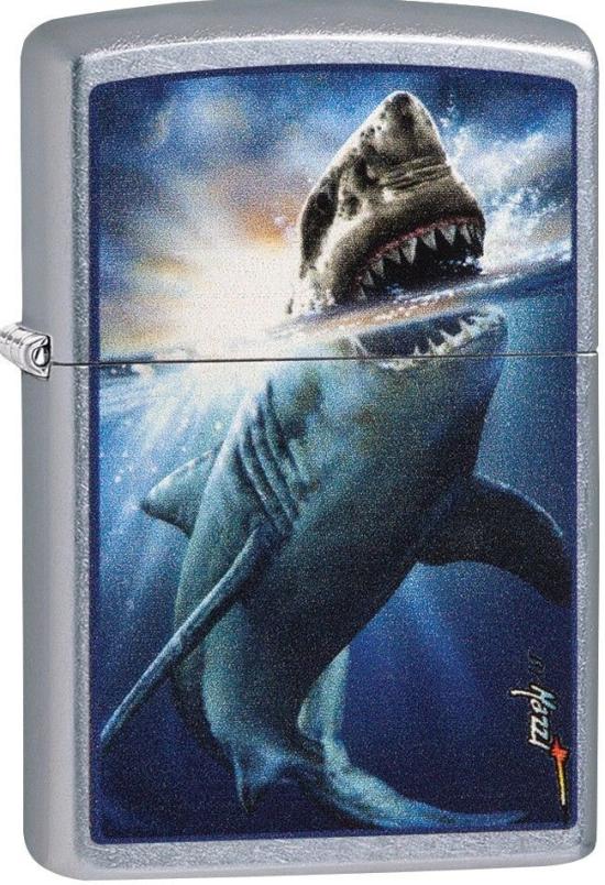  Zippo Mazzi Shark Attack 29568 aansteker