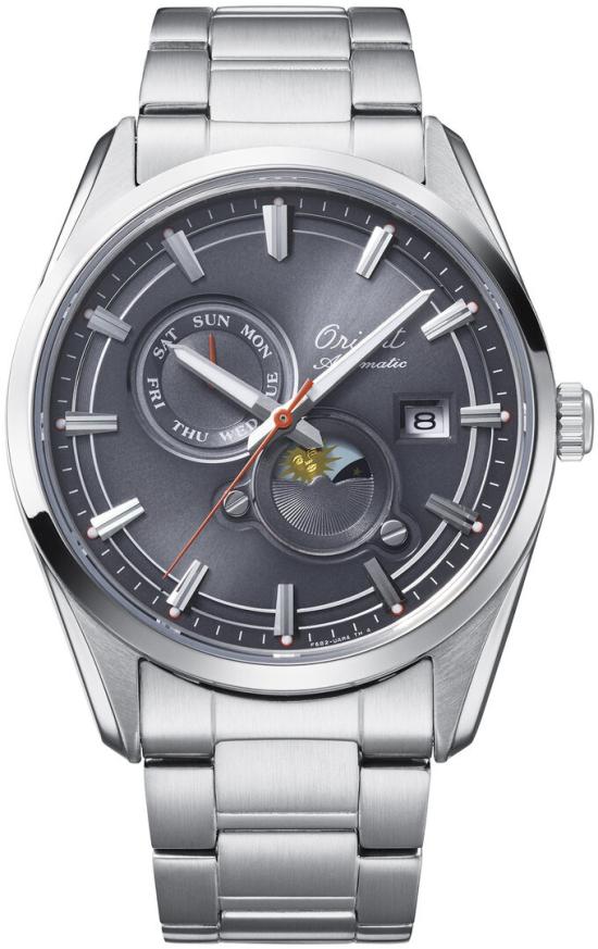  Orient RA-AK0311N30B Contemporary Stretto Sun & Moon Automatic 75th Anniversary Limited Edition 2 500 pcs horloge