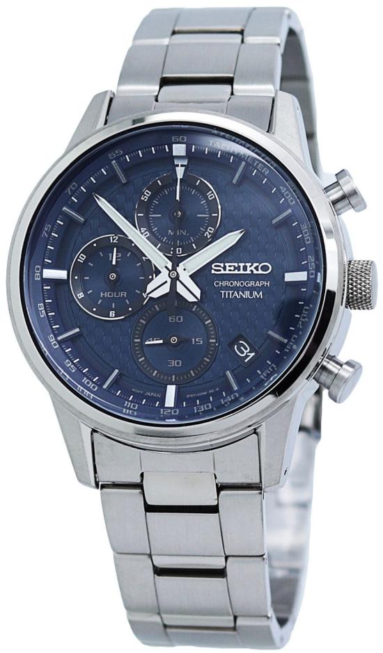  Seiko SSB387P1 Titanium Chronograph horloge