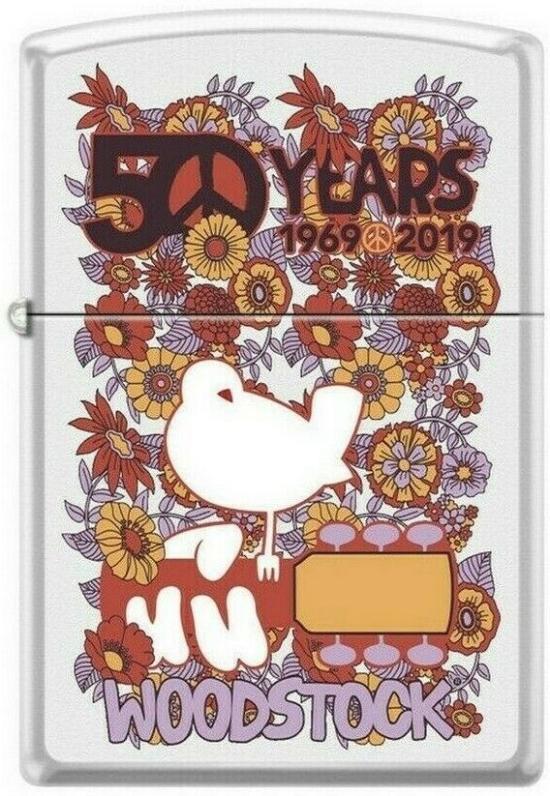  Zippo Woodstock 50 Years 9834 aansteker