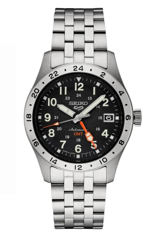  Seiko SSK023J1 5 Sports Field GMT automatic horloge