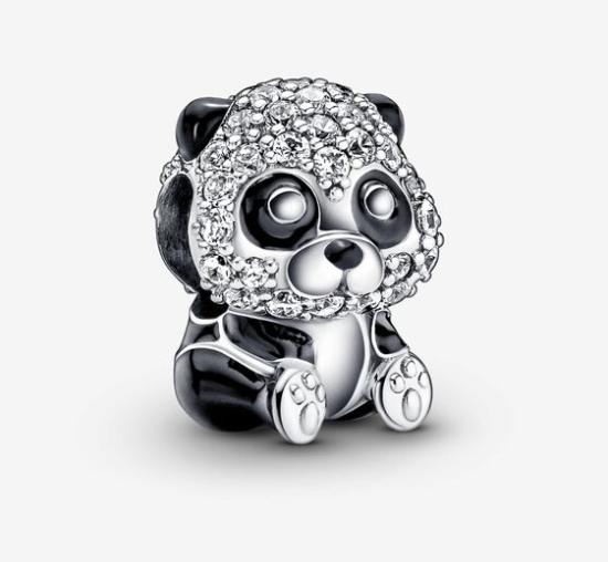  Pandora Sparkling Cute Panda 790771C01 kraal