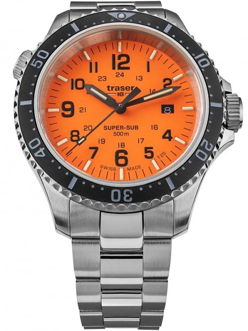  Traser P67 SuperSub Orange 109381 horloge