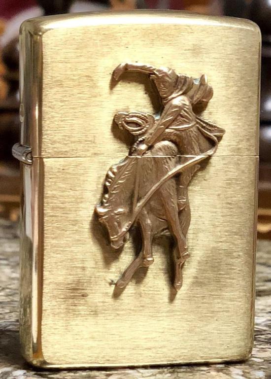  Zippo Marlboro Cowboy Brass 1994 aansteker