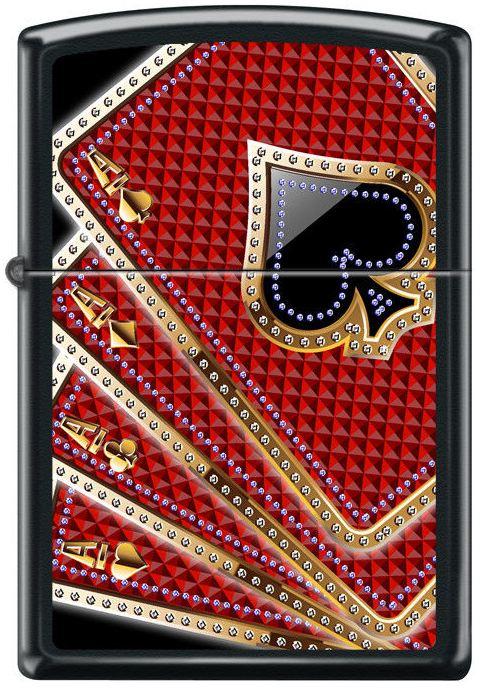  Zippo Card Suits 7953 aansteker