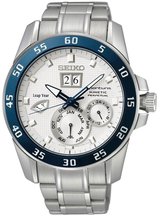 Horloge Seiko SNP085P1 Sportura Kinetic