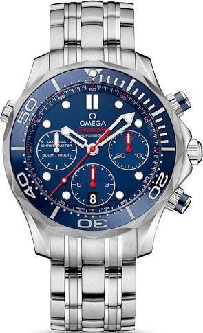  Omega Seamaster 300m Diver Co-Axial Chronograph  212.30.44.50.01.001 (gebruikt horloge) horloge