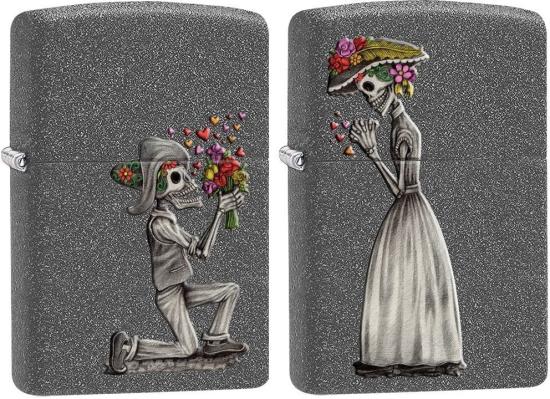 Aanstekere Zippo Day Of Dead Skulls Set 28987