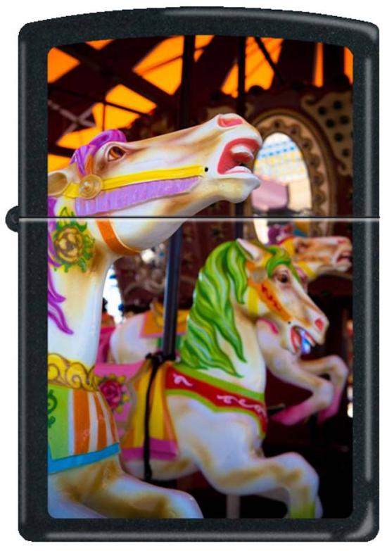 Aansteker Zippo Horses On A Carousel 2915