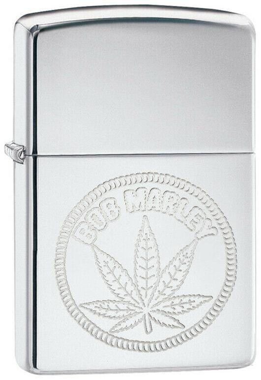  Zippo Bob Marley Cannabis Leaf 29769 aansteker