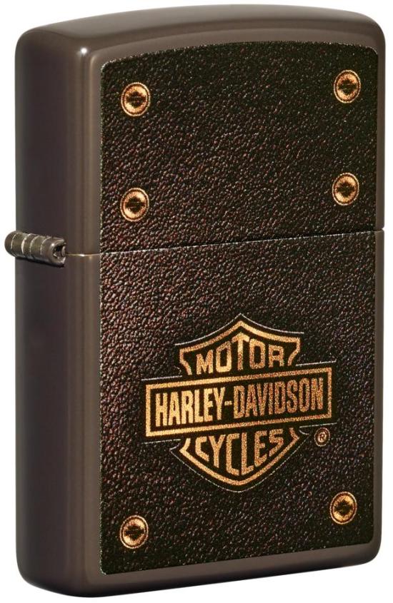  Zippo Harley Davidson Leather Design 49466 aansteker