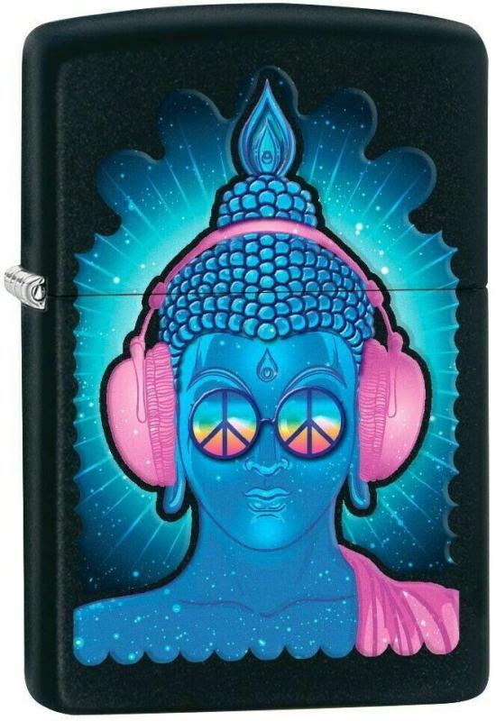  Zippo Buddha Peace Headphone 7900 aansteker