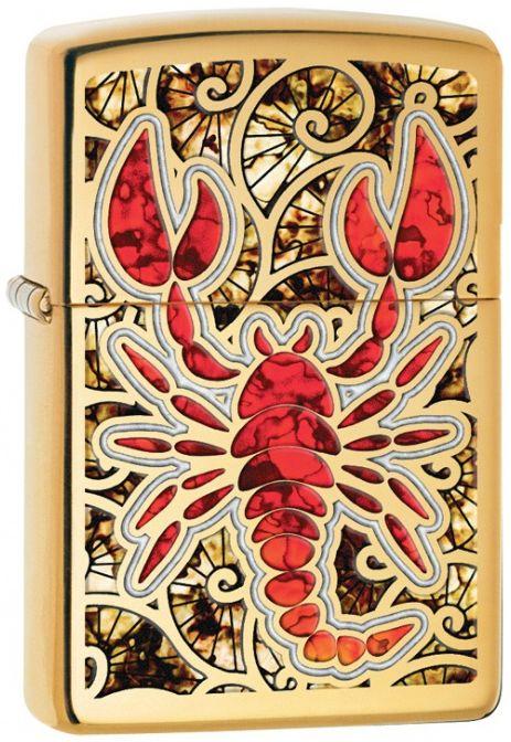 Aansteker Zippo Scorpion Shell 29096