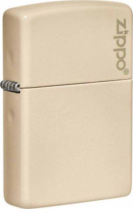  Zippo Flat Sand Zippo Logo 49453ZL aansteker