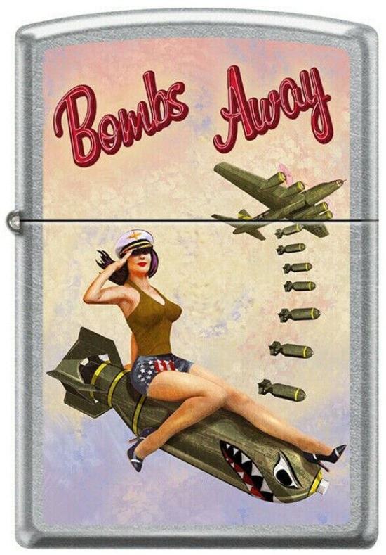  Zippo Bombs Away Girl 1381 aansteker