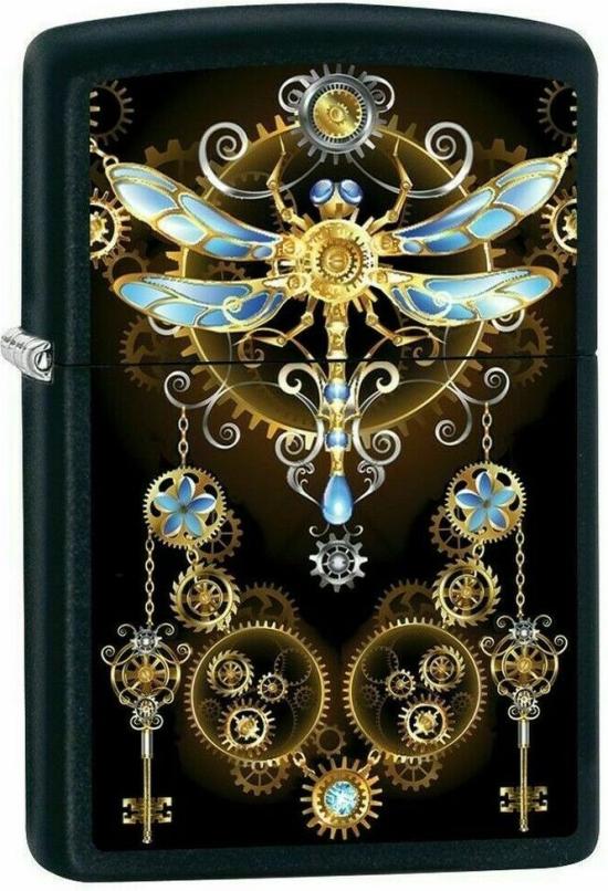  Zippo Dragonfly Steampunk 8452 aansteker