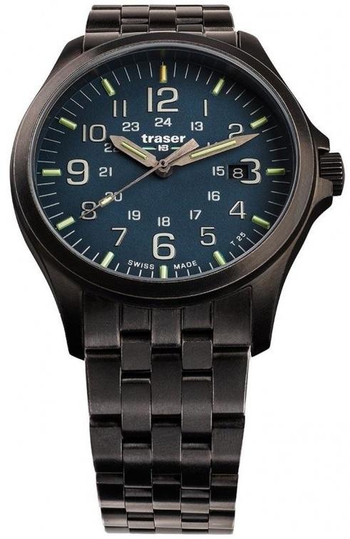  Traser P67 Officer Pro GunMetal Blue 108739 horloge