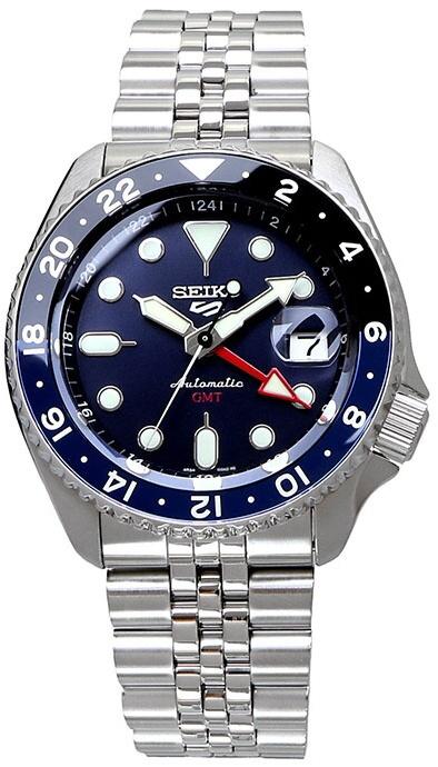 Seiko SSK003K1 5 Sports Automatic GMT Series horloge