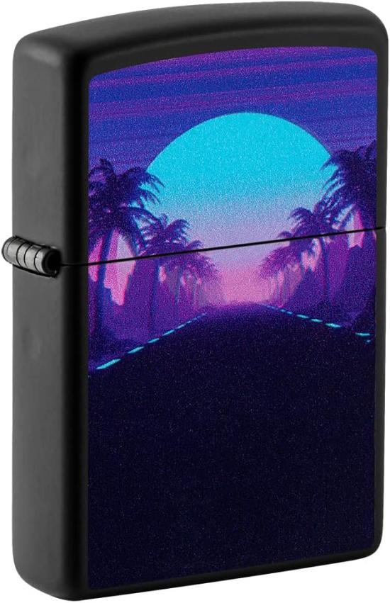  Zippo Sunset Black Light Design 49809 aansteker