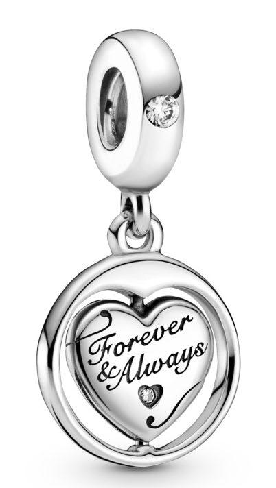  Pandora Spinning Forever & Always Soulmate 799266C01 hangende bedel