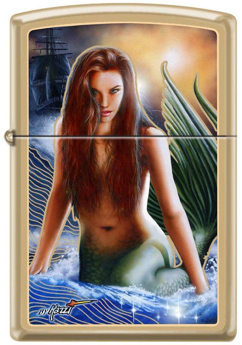 Aansteker Zippo 7751 Mazzi Mermaid