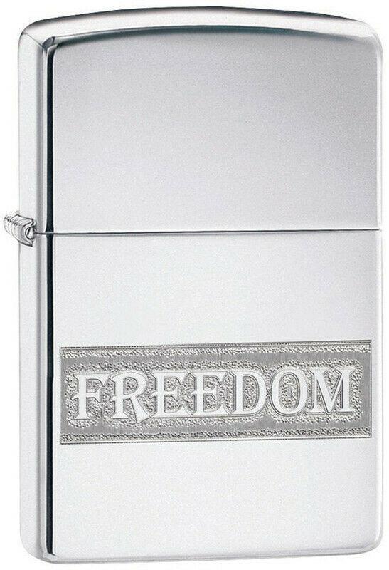  Zippo Etched Freedom 22087 aansteker