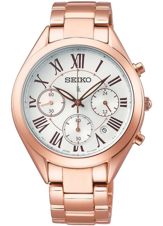  Seiko SRWZ14P1 Lukia Chronograph Sapphire horloge