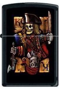 Aansteker Zippo American Hardcore Suicide King 1207